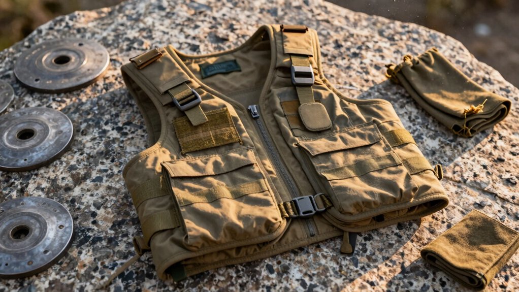 choose durable adjustable rucking vest