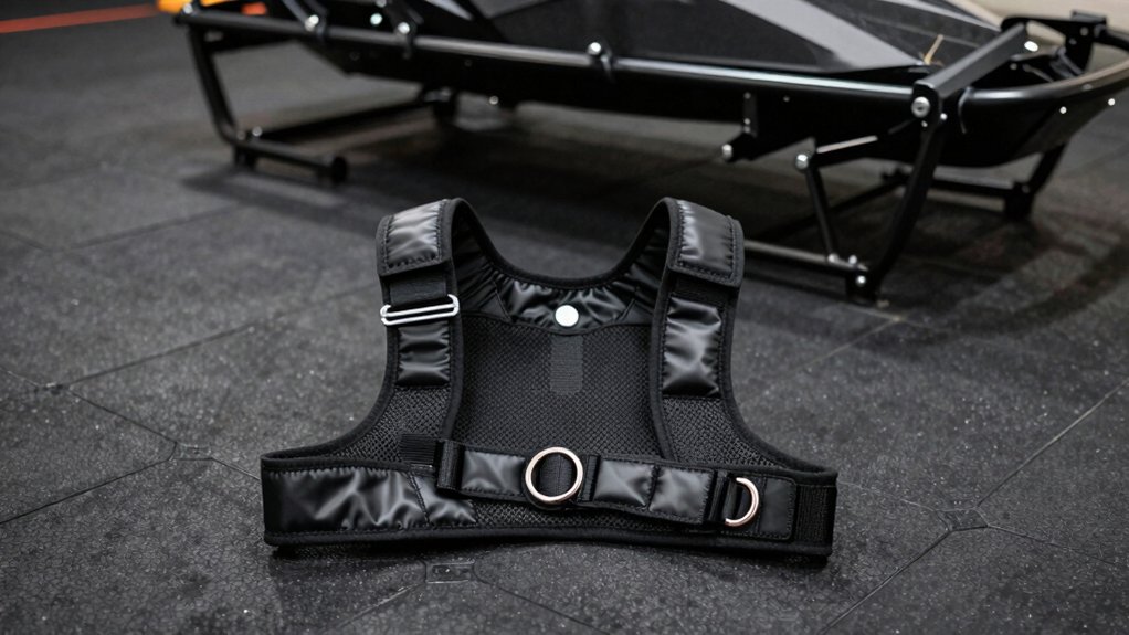 durable adjustable sled harness