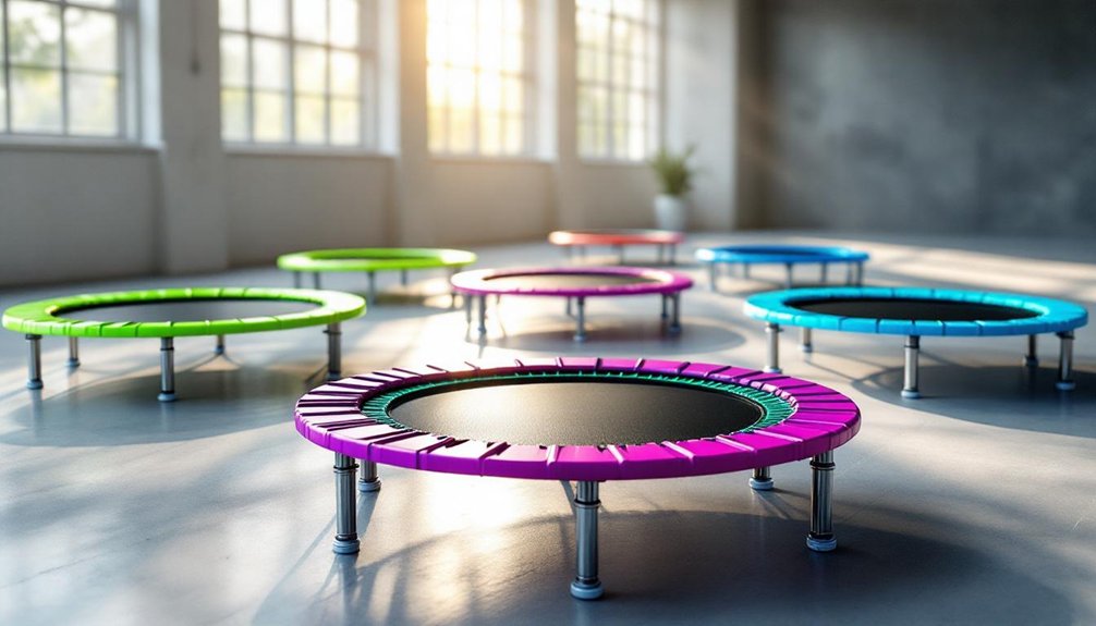 mini trampolines for fitness