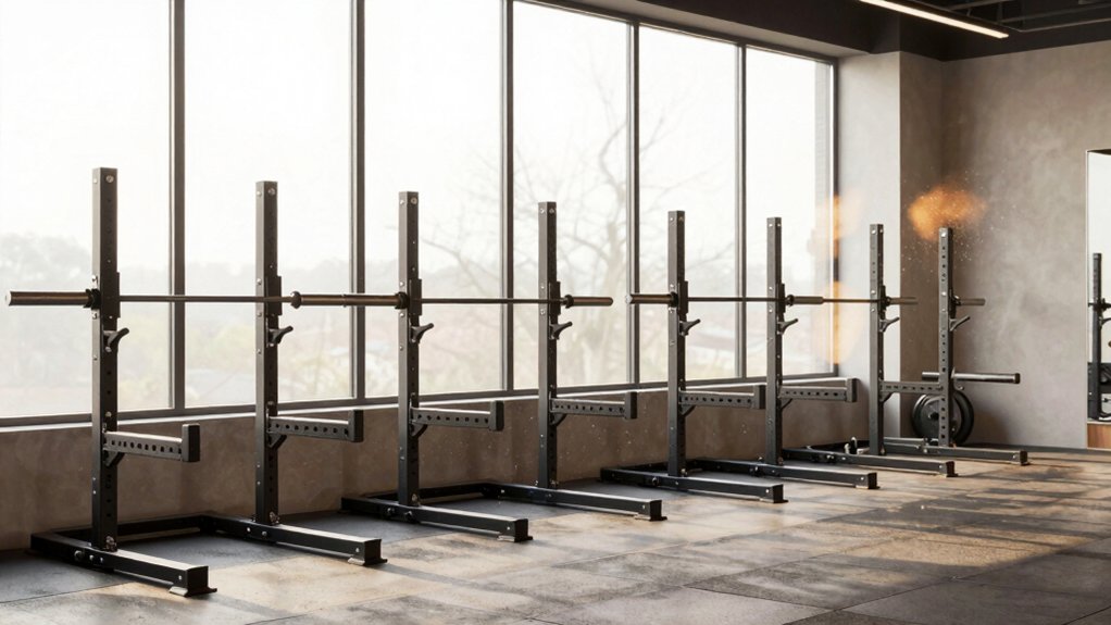 top adjustable squat stands