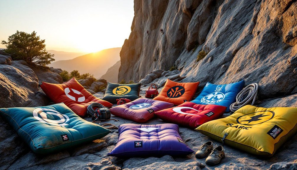 top climbing crash pads