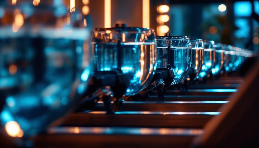 top water rowing machines