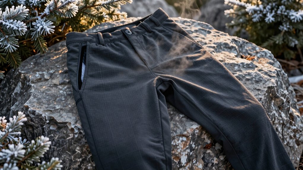 warm flexible weather resistant pants
