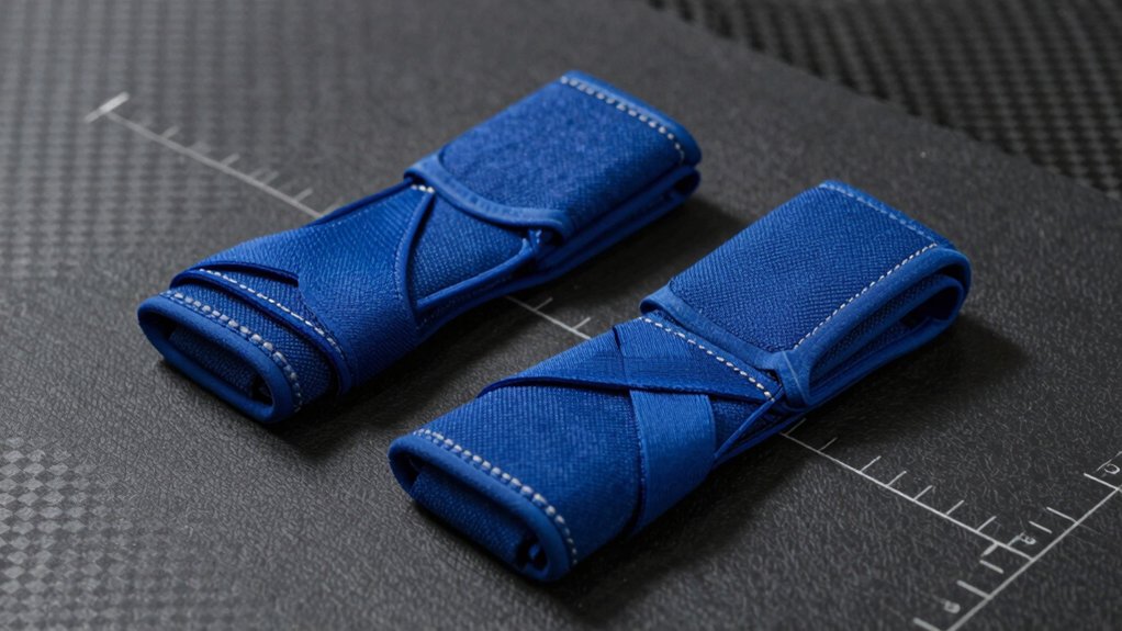 wrist wraps length and material